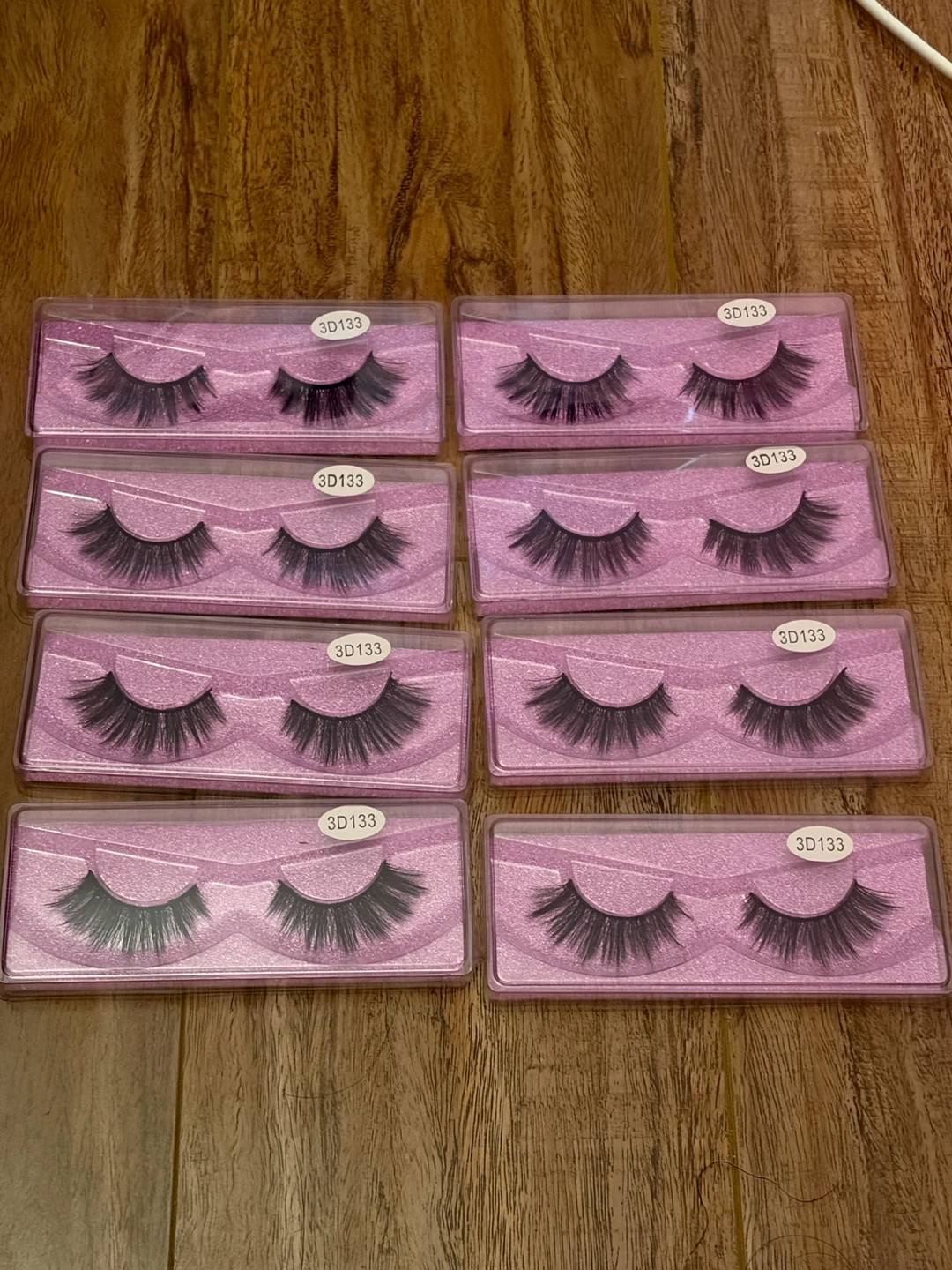 8 Pairs of 3D133 Faux Mink False Eyelashes - photo 2