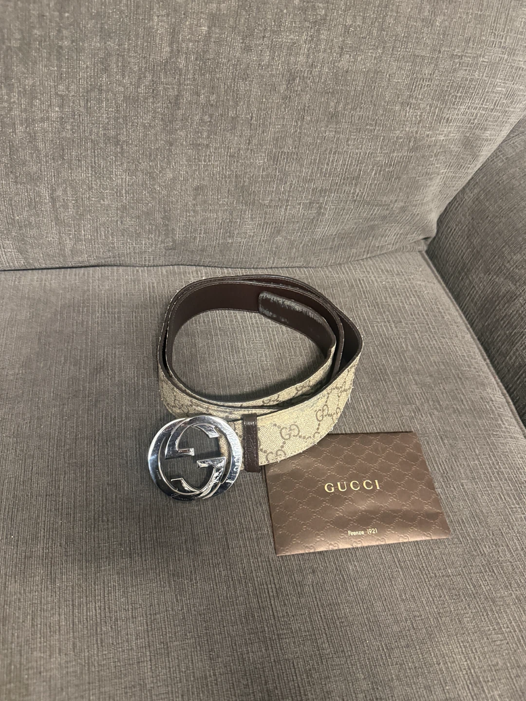 Gucci GG Logo Belt