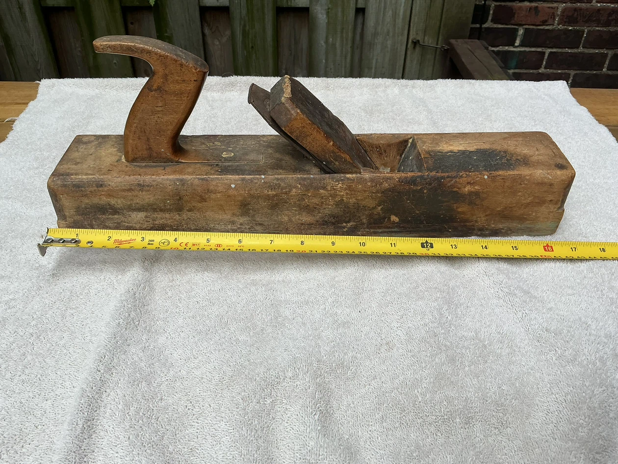 Antique 1864 to 1893 James Howarth Wood Plane !