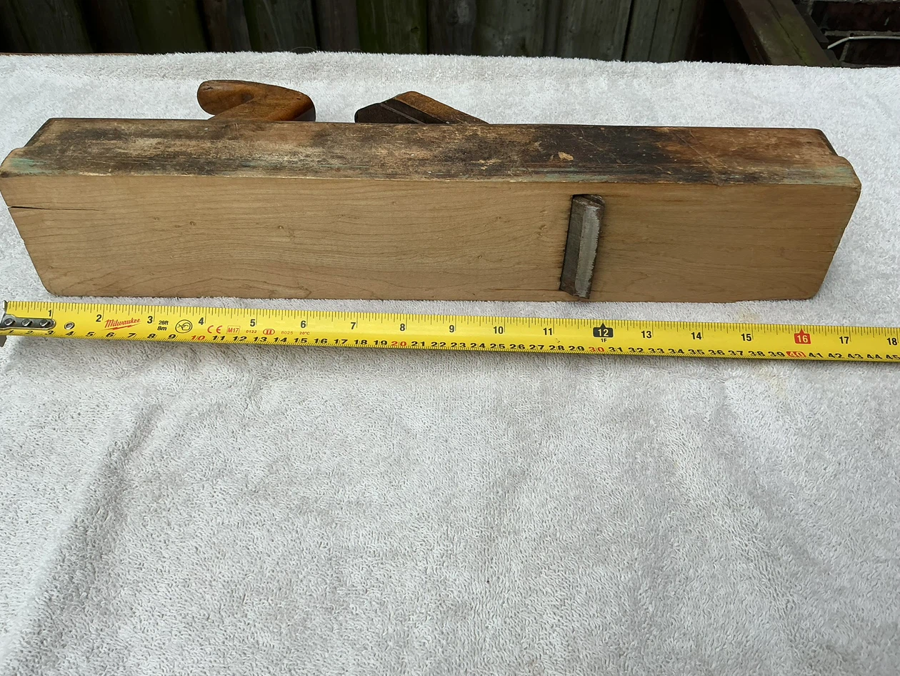 Antique 1864 to 1893 James Howarth Wood Plane ! - photo 4
