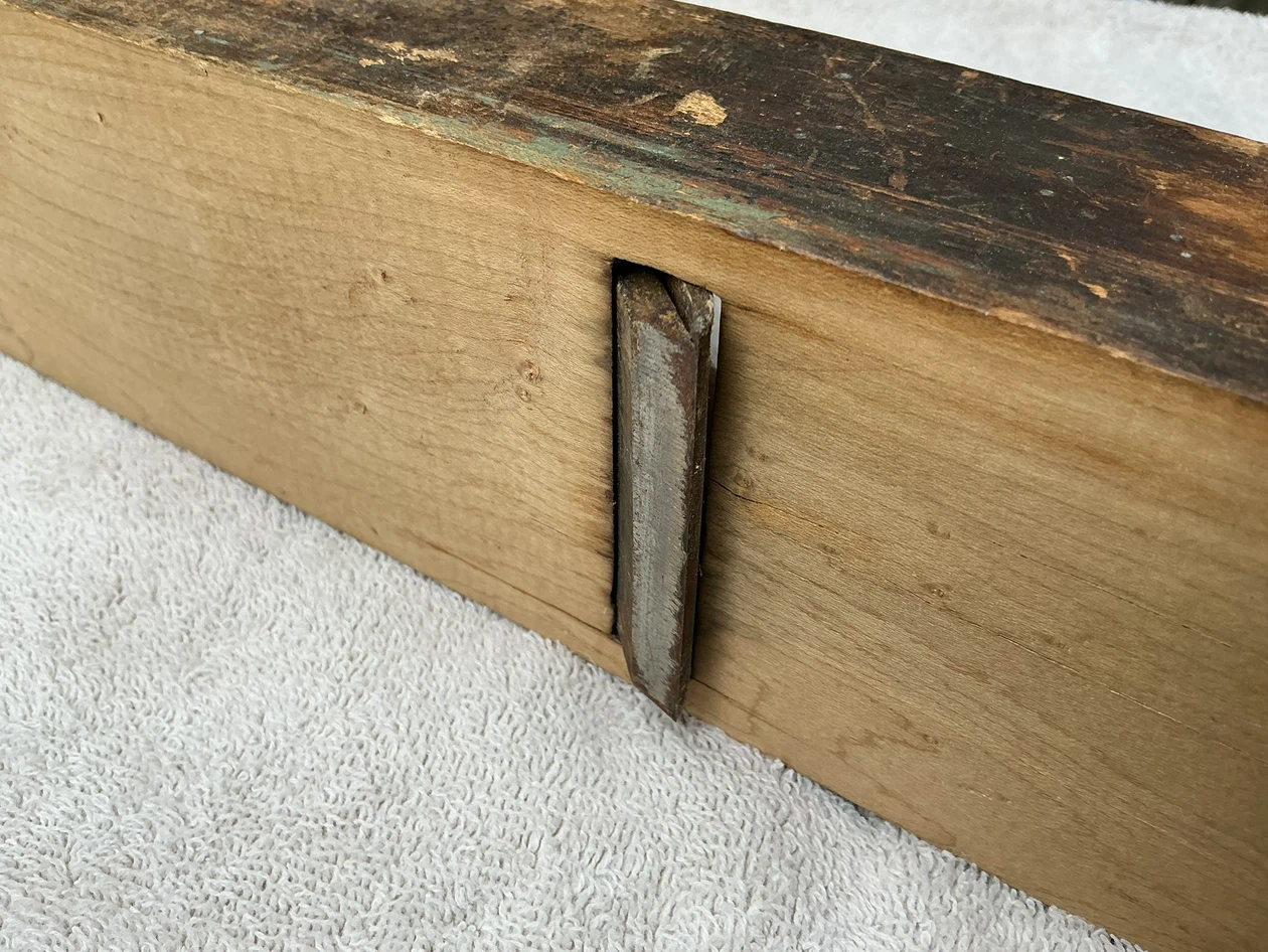 Antique 1864 to 1893 James Howarth Wood Plane ! - photo 5