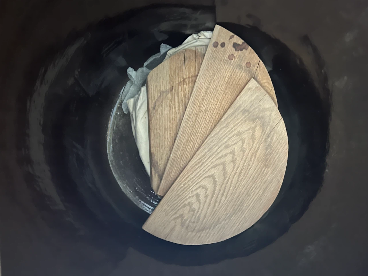 Vintage Crock and Wooden Slicer - photo 2