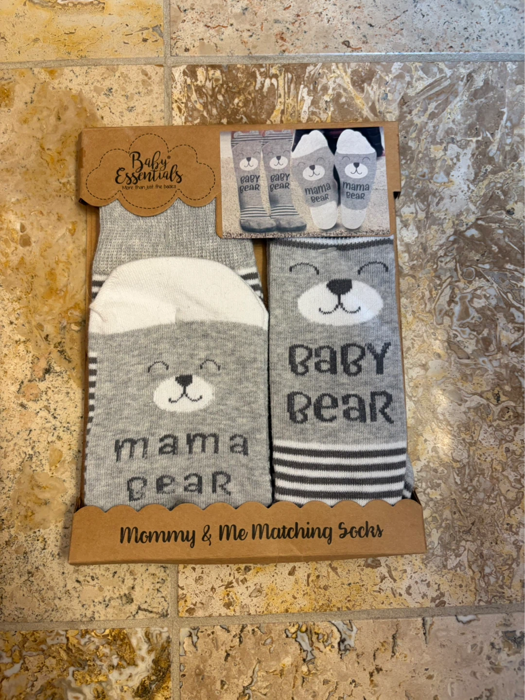 Baby Essentials Mommy & Me Matching Socks Set