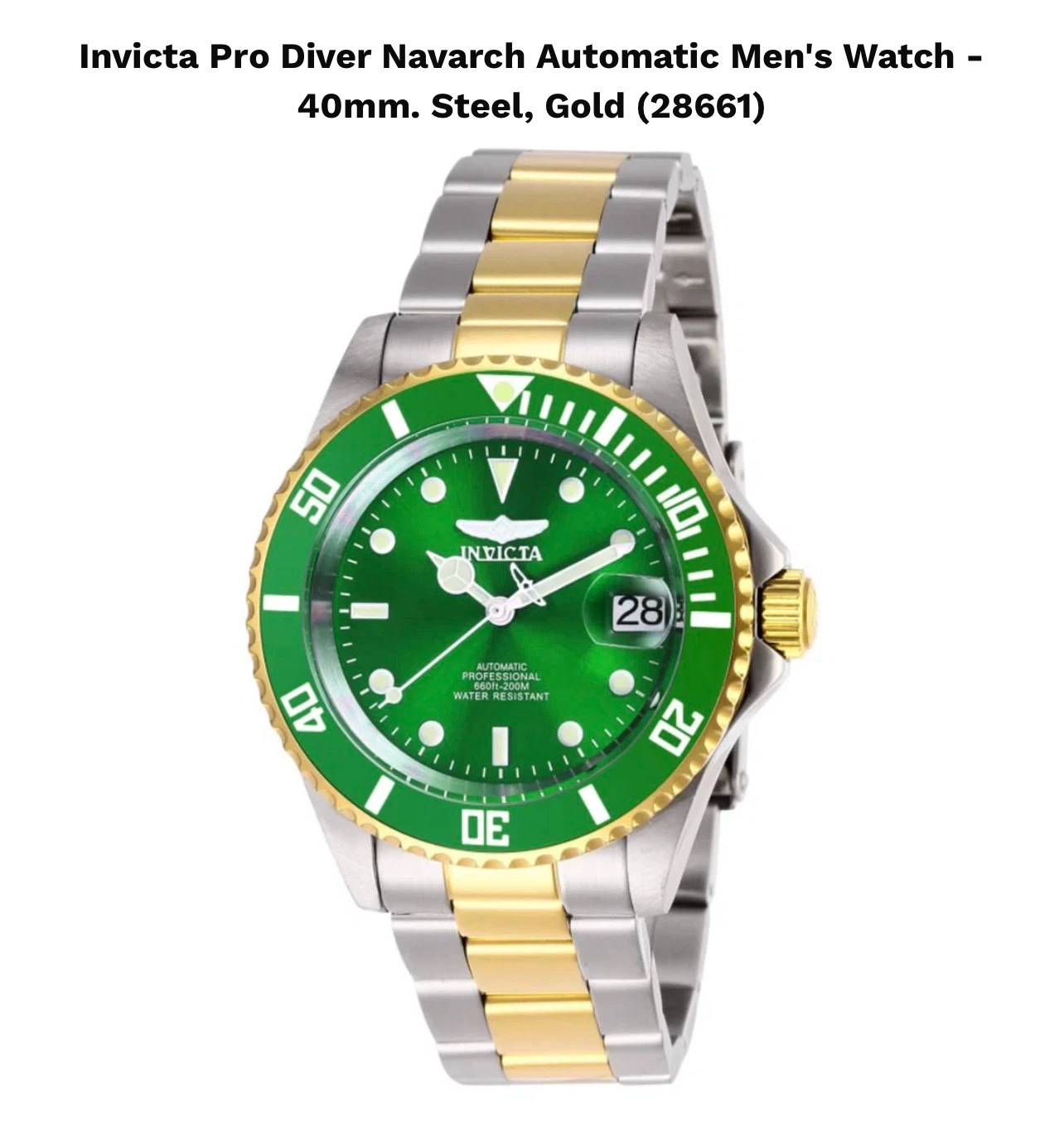 BRAND NEW - INVICTA Pro Diver Automatic Men's Watch 40mm - photo 3