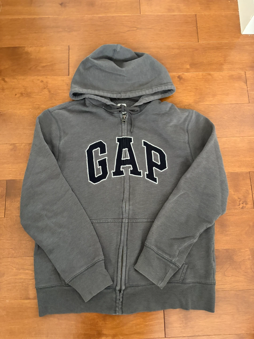 GAP Grey Zip-Up Hoodie