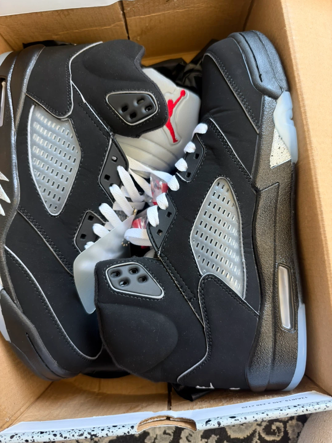 Air Jordan 5 Retro Black Metallic