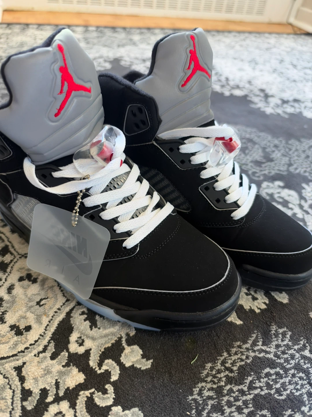 Air Jordan 5 Retro Black Metallic - photo 4