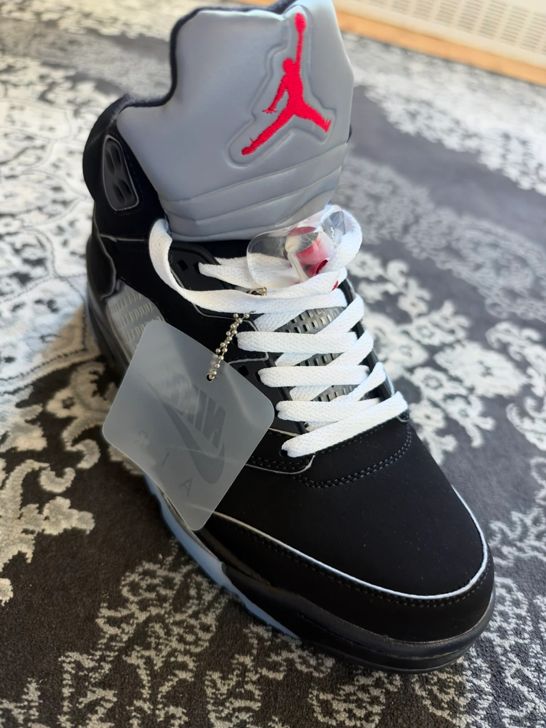 Air Jordan 5 Retro Black Metallic - photo 5