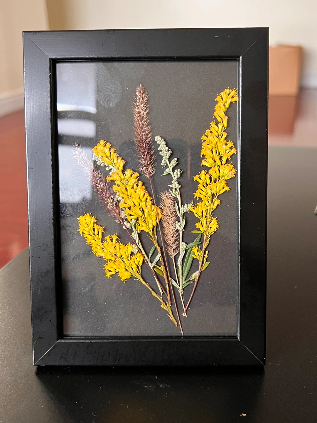 Framed Pressed Flowers Art - photo 2