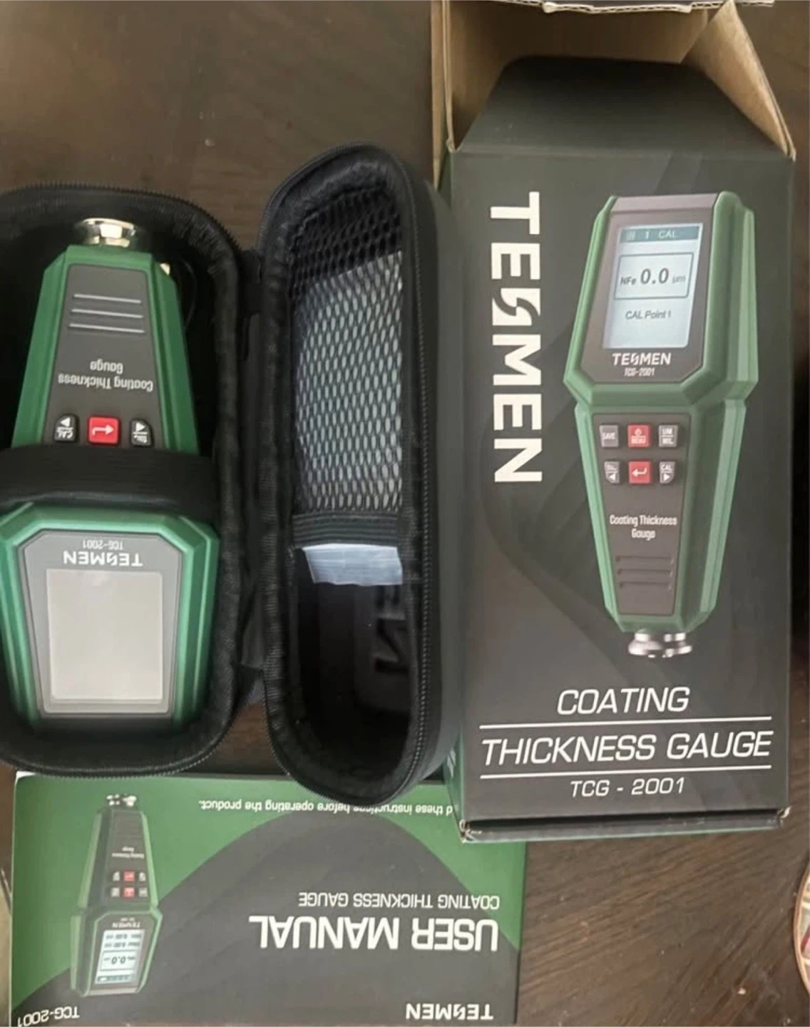 Tesmen TCG-2001 Coating Thickness Gauge - photo 3