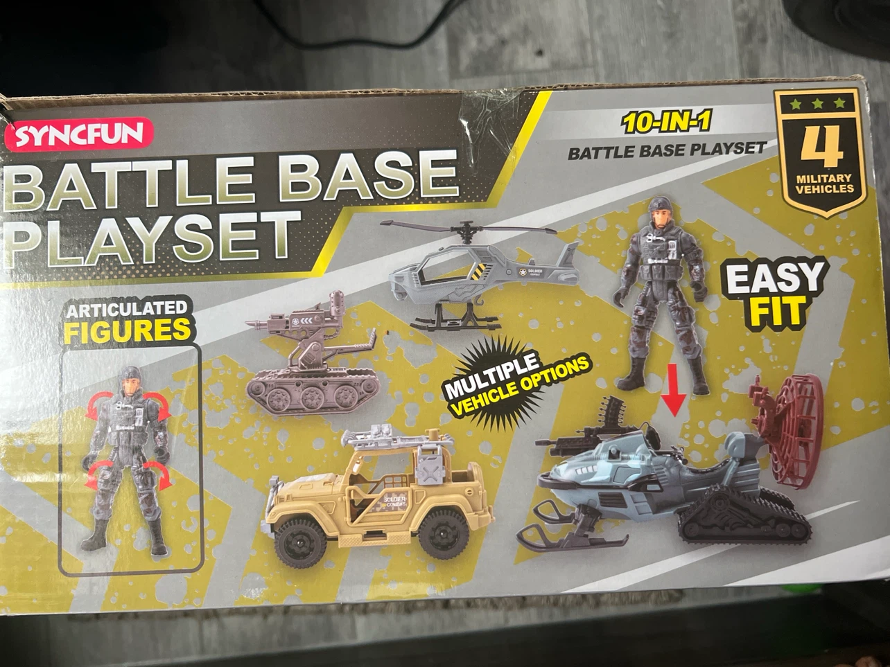 Syncfun 10-in-1 Battle Base Playset - photo 2