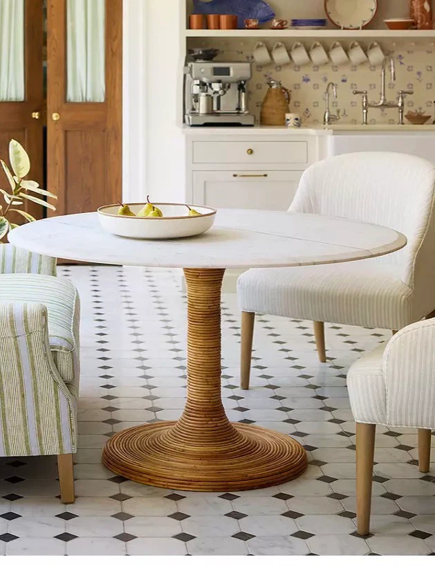 Serena & Lily Southhampton Marble Dining Table - photo 3