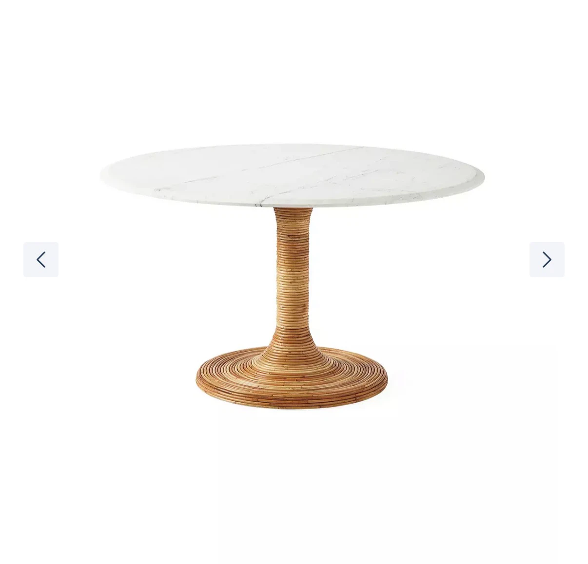 Serena & Lily Southhampton Marble Dining Table - photo 4