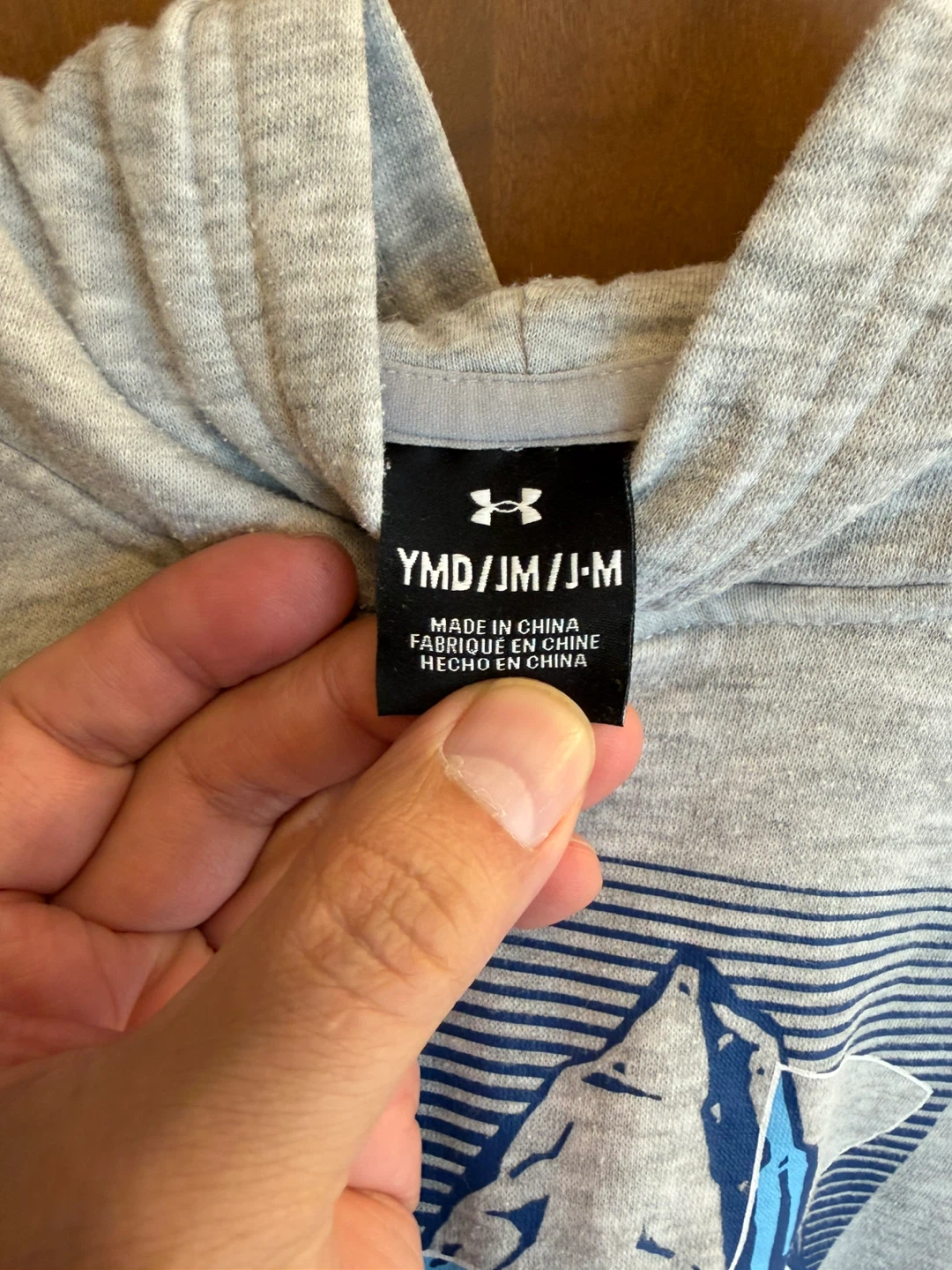 Under Armour Kids Gray Mountain Hoodie - photo 2
