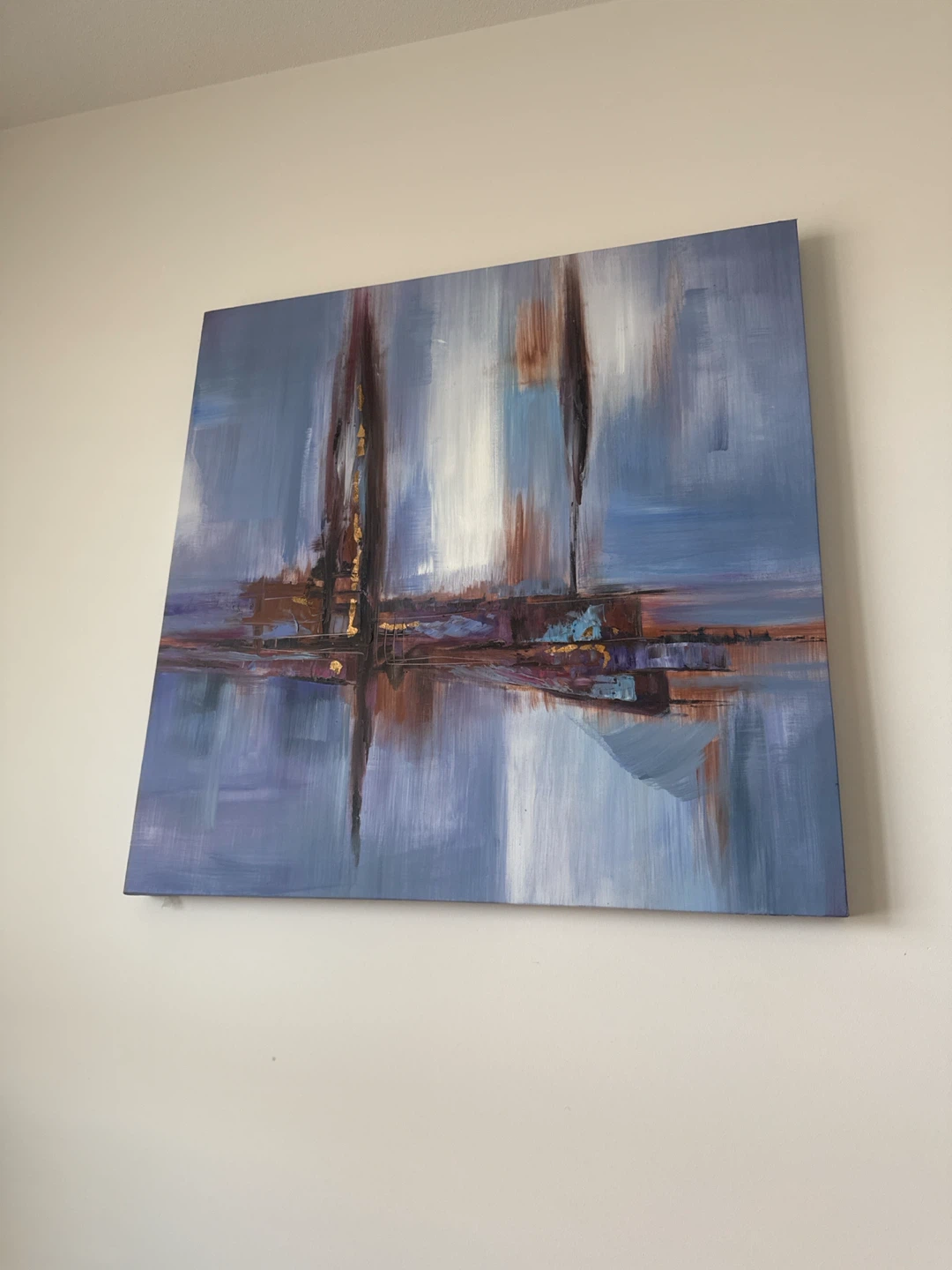 Abstract wall art canvas