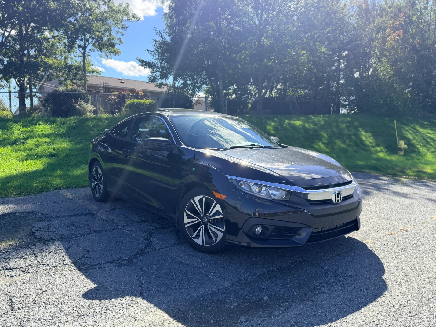 2016 Black Honda Civic Coupe