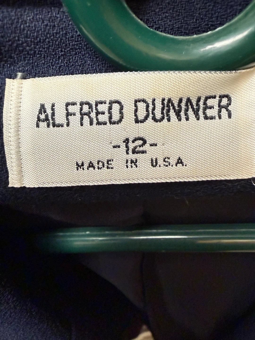 Alfred Dunner Navy Wool Blazer - photo 2
