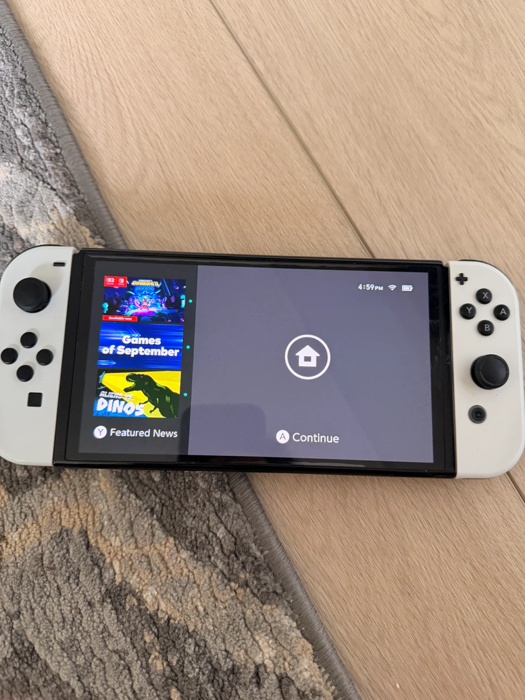 Nintendo Switch OLED Model White - photo 3