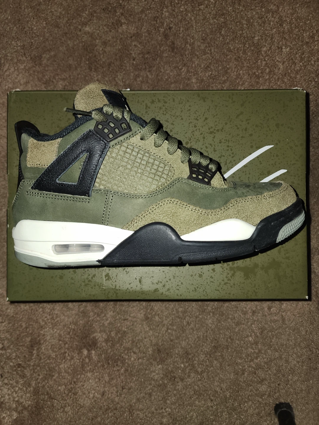 Jordan 4 Retro SE Craft Olive