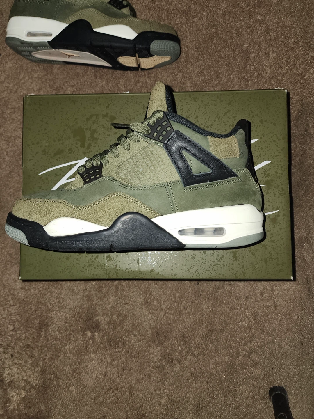 Jordan 4 Retro SE Craft Olive - photo 2