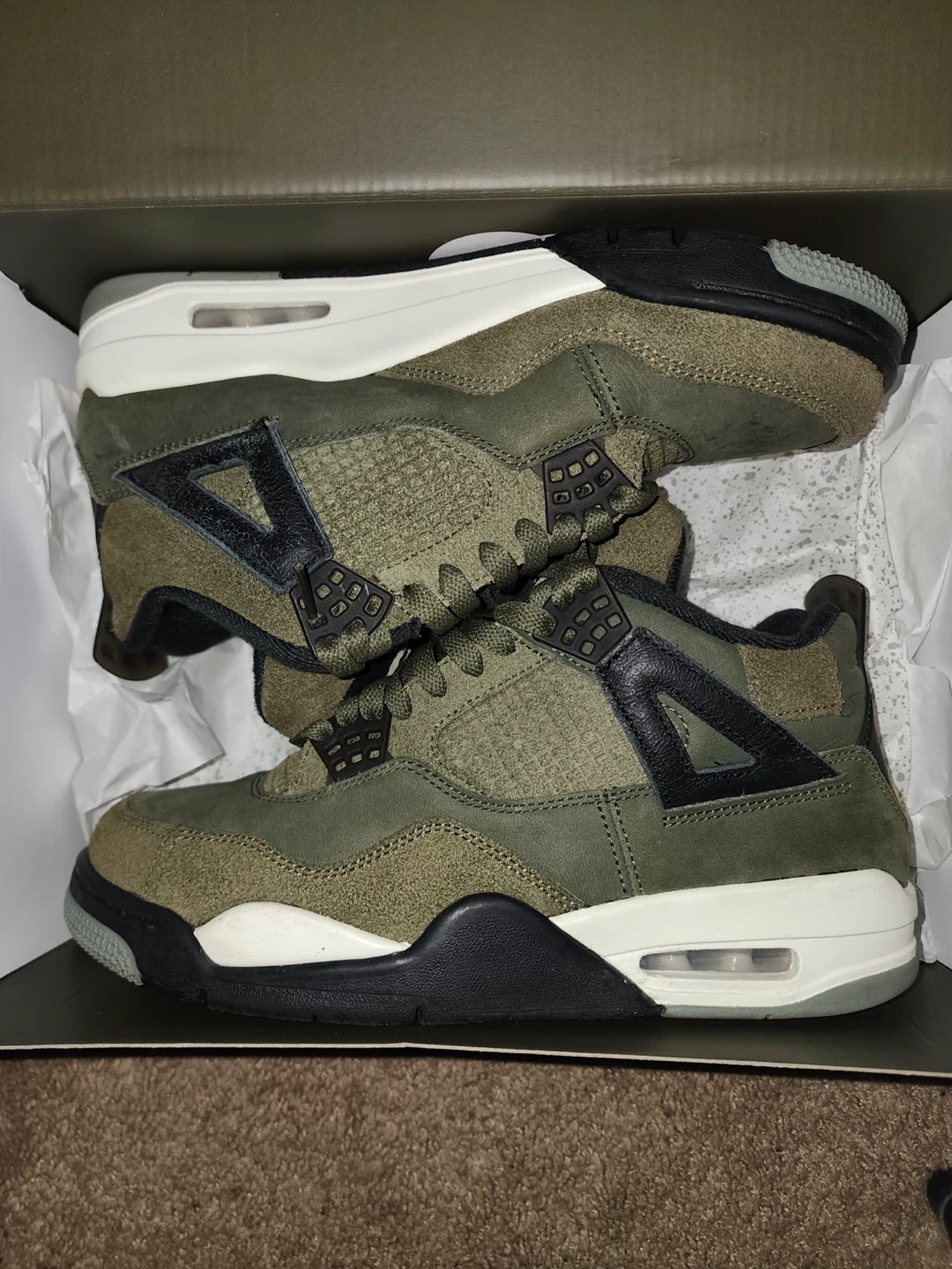 Jordan 4 Retro SE Craft Olive - photo 3