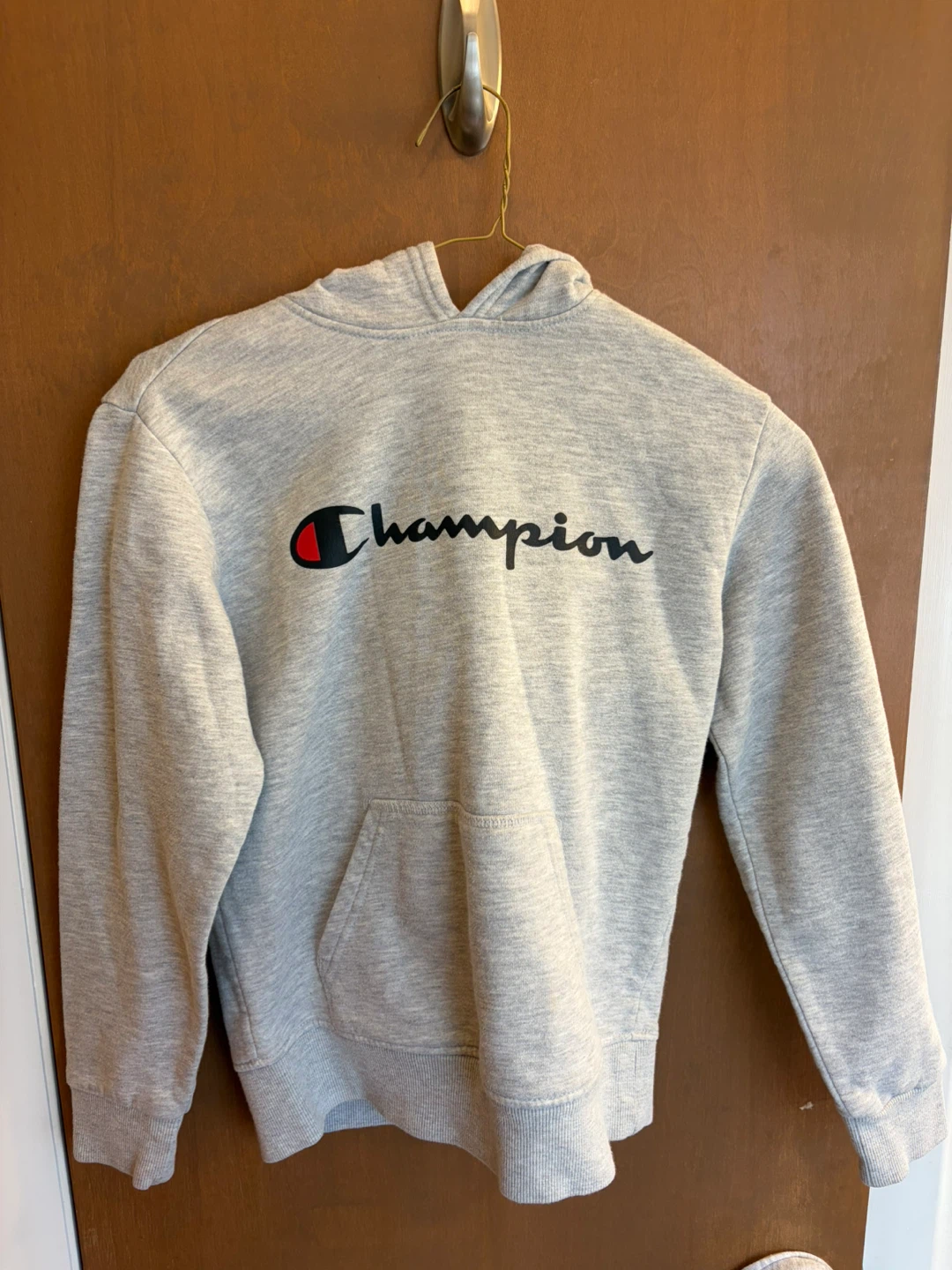 Champion Gray Hoodie Size 10/12