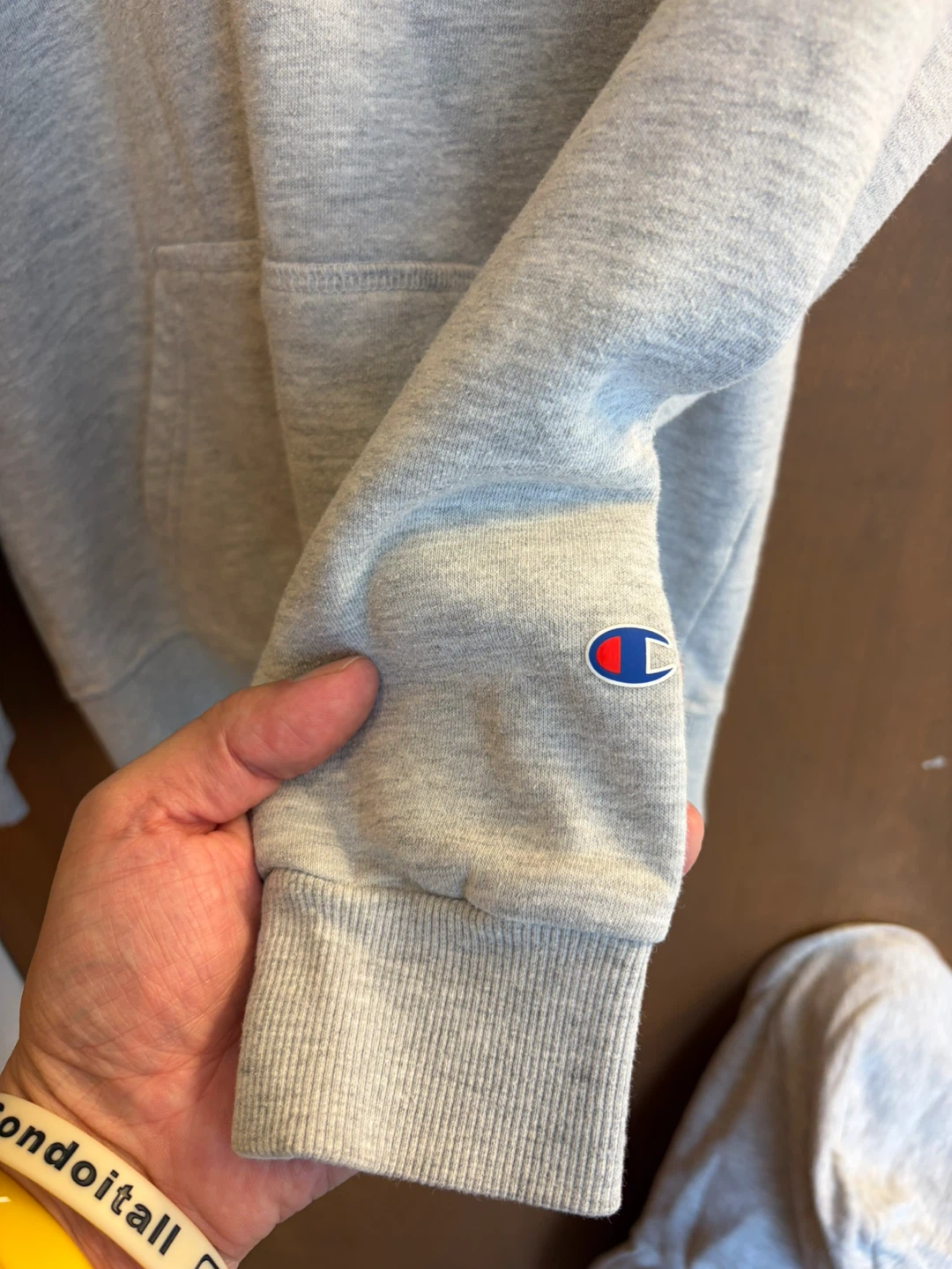 Champion Gray Hoodie Size 10/12 - photo 5