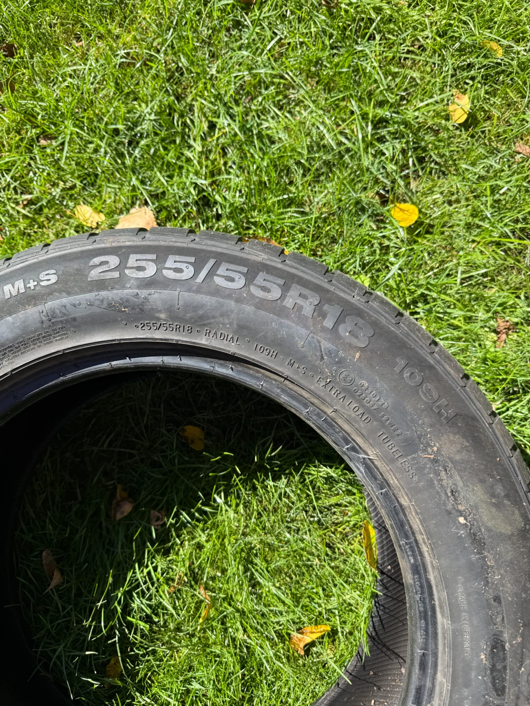 4 x 255/55R18 BMW X5 winter Tire - photo 2