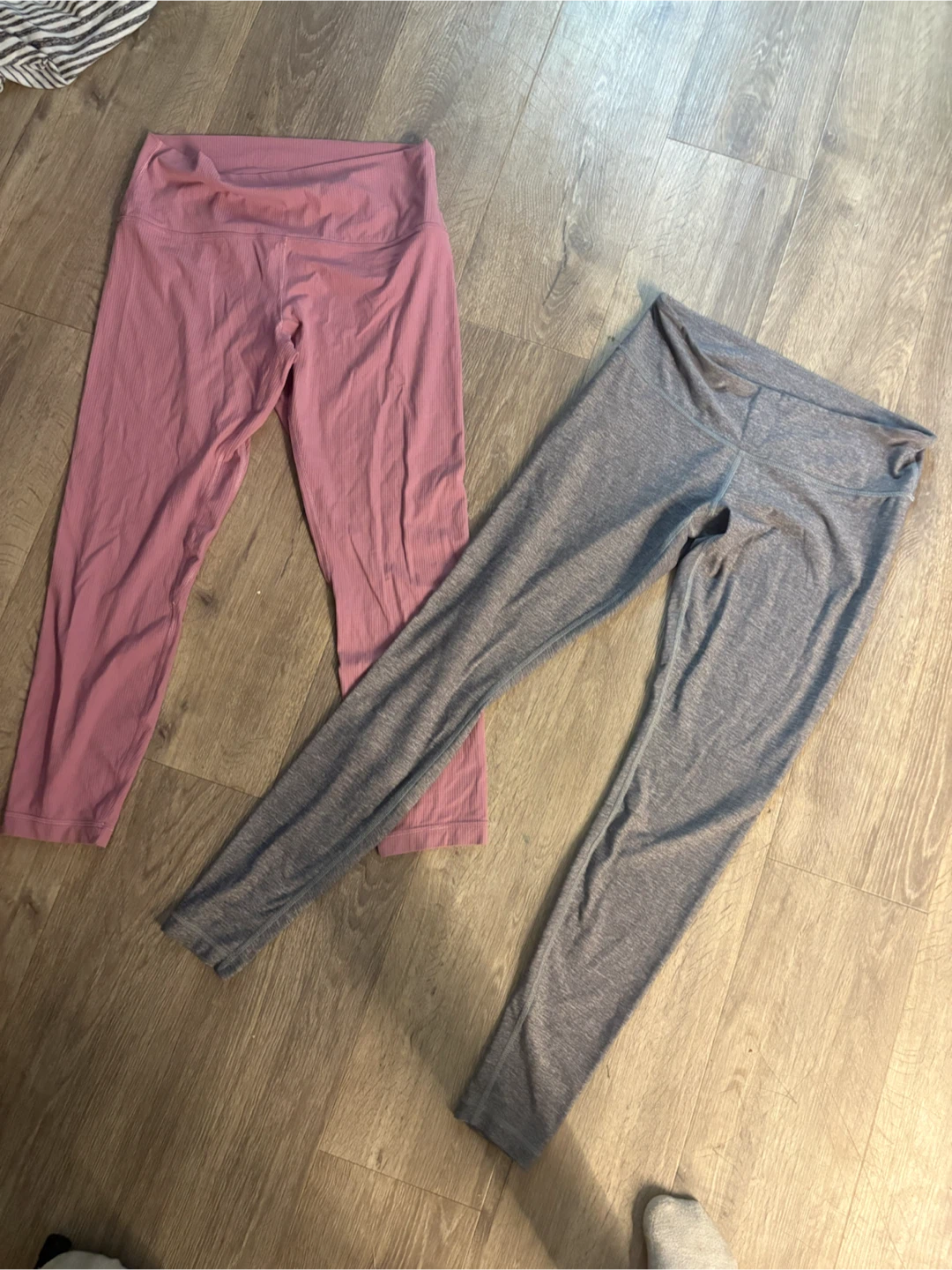 Two pairs of Lululemon leggings