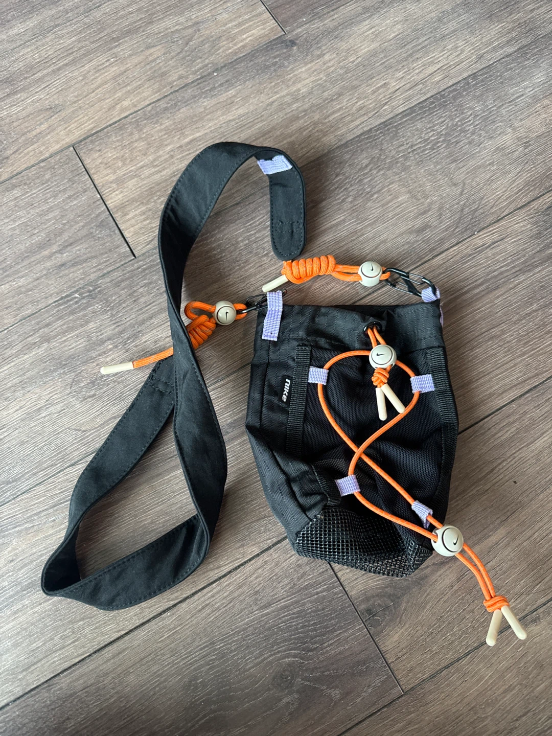 Nike Crossbody Bag Black and Orange