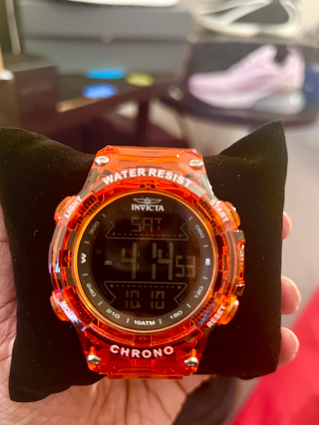 Invicta Racing Digital Chronograph Watch - Orange - photo 2