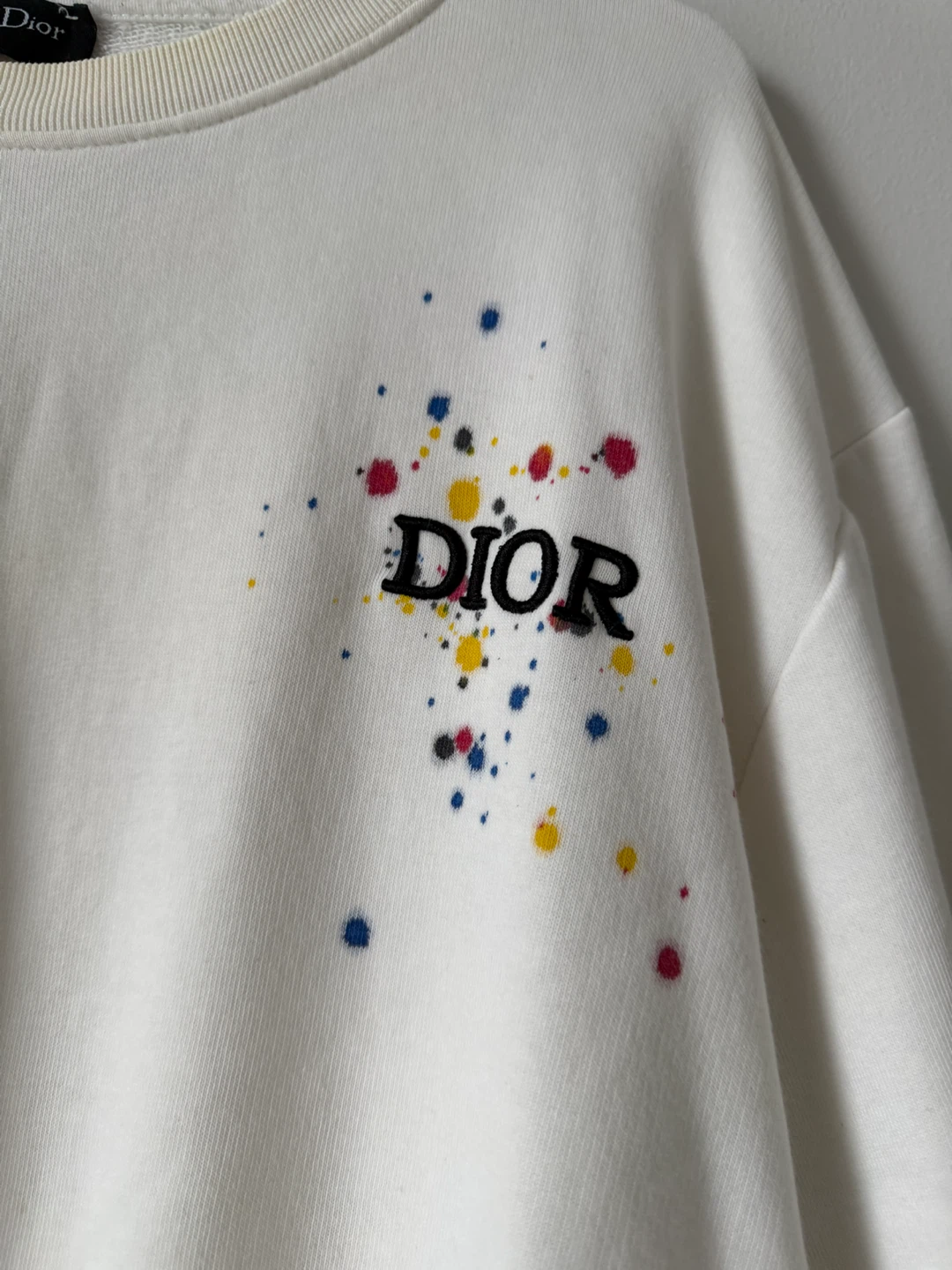Christian Dior Paint Splatter Sweatshirt - photo 2