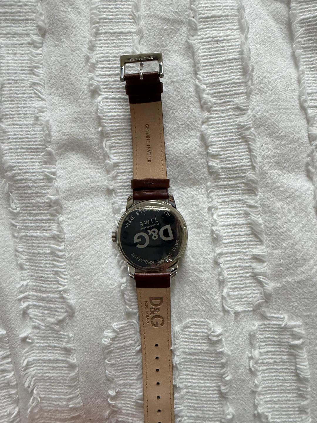 Dolce & Gabbana D&G Time Leather Strap Watch - photo 4