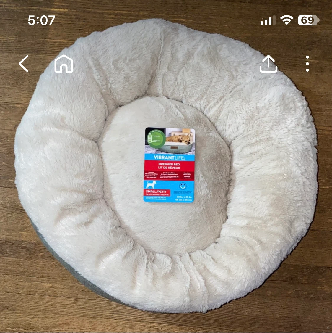 Super cozy dog bed