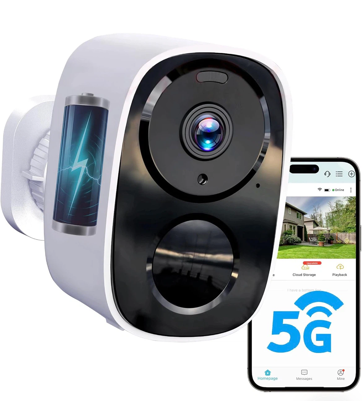 2K FHD Wireless Security Cameras - photo 2