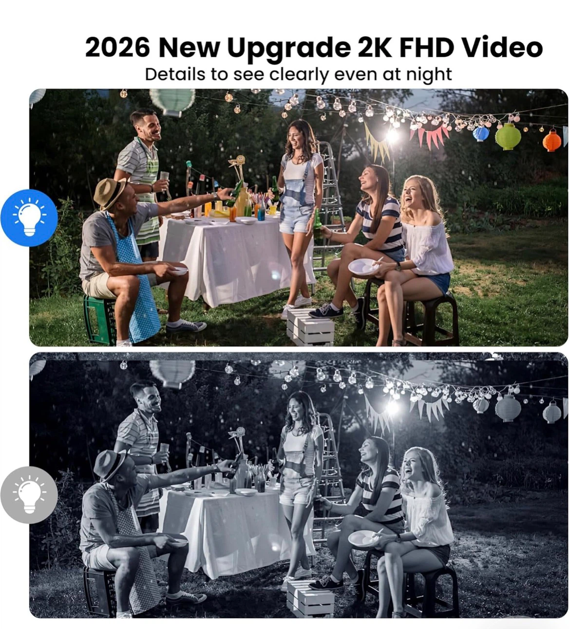 2K FHD Wireless Security Cameras - photo 3