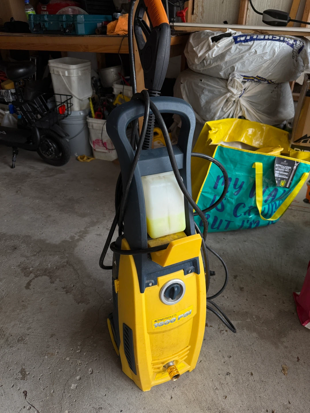 Active Products 1600 PSI Electric Pressure Washer