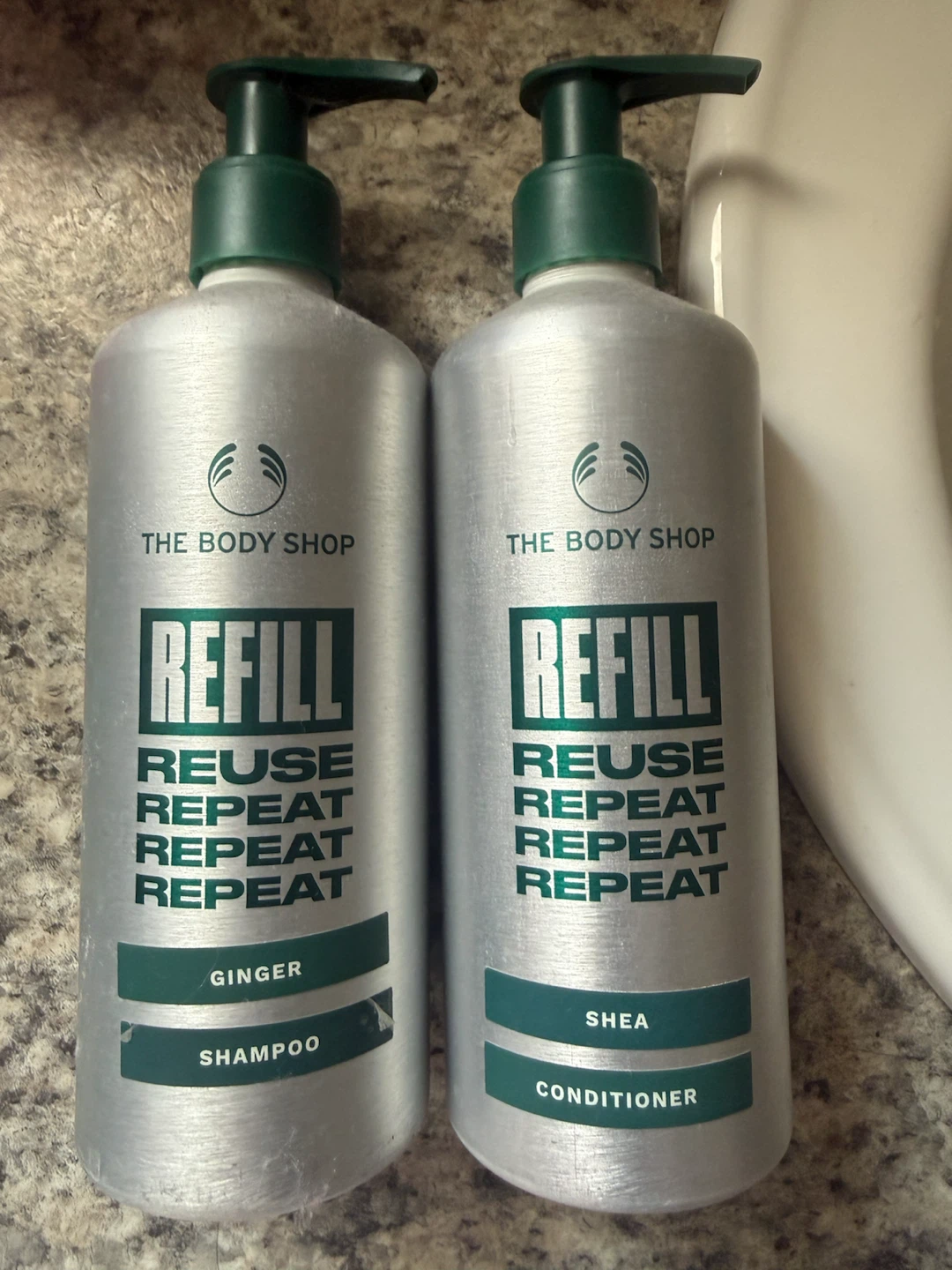 The Body Shop Ginger Shampoo & Shea Conditioner Set