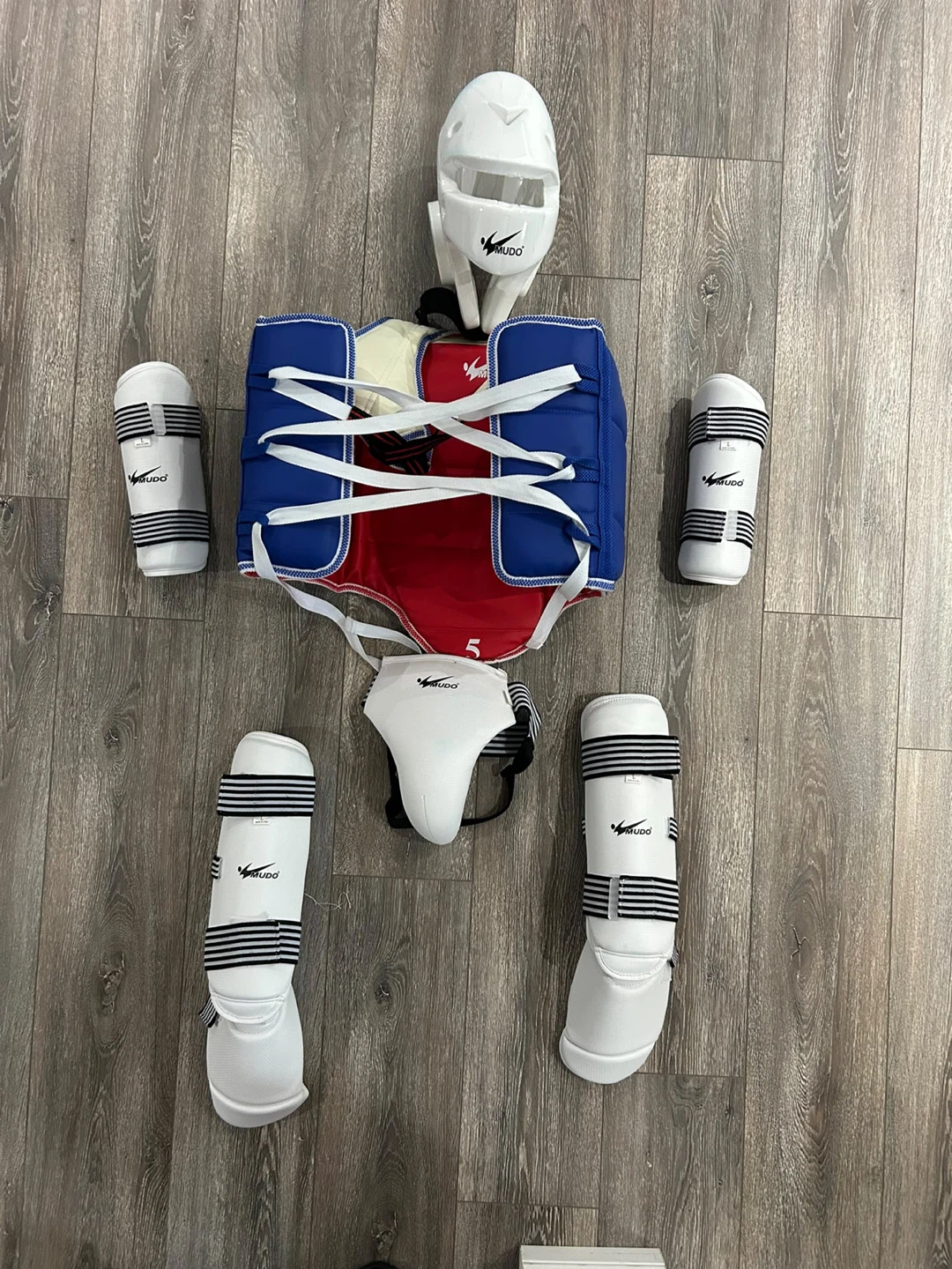 Mudo Taekwondo Protective Gear Set