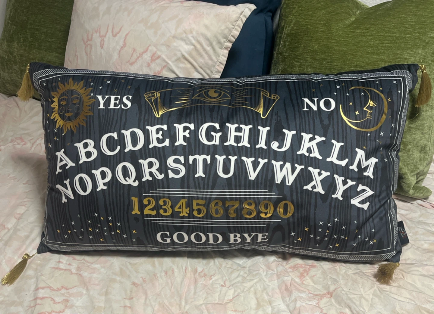 Cynthia Rowley Ouija Board Throw Pillow