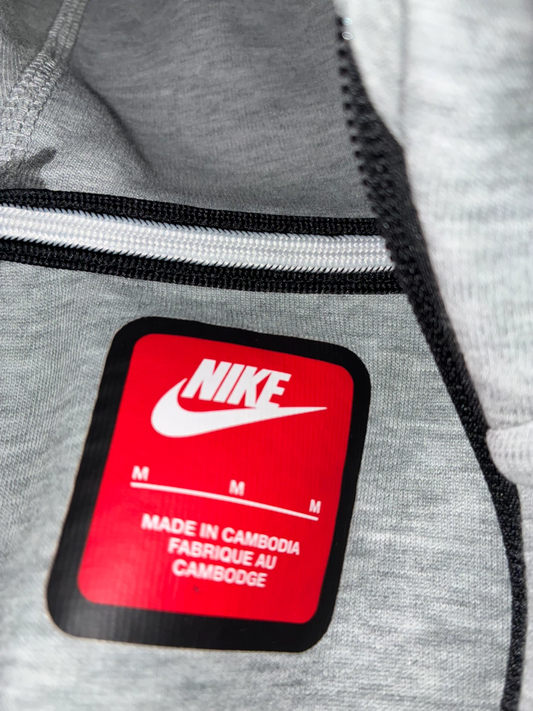 Kids Nike Tech Fleece Full-Zip Hoodie - Grey - photo 2