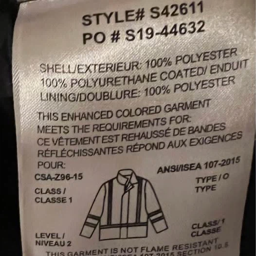 Work King Safety Jacket Size XL - photo 5