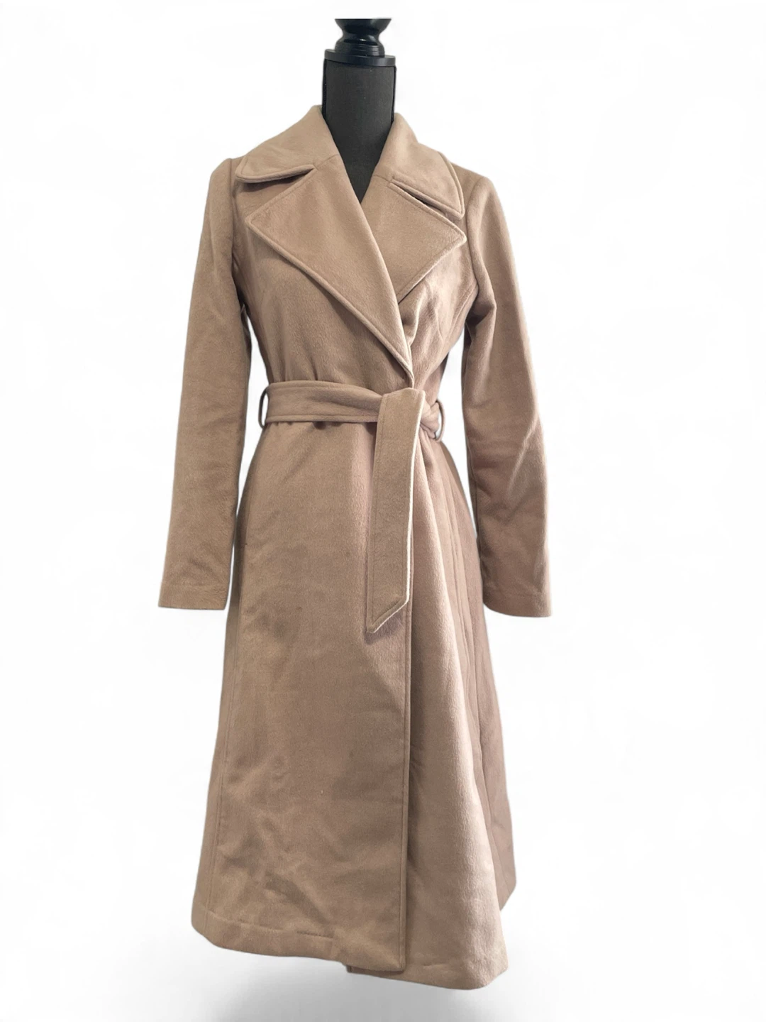 Karl Lagerfeld Paris Wrap Trench Coat with belt size XS