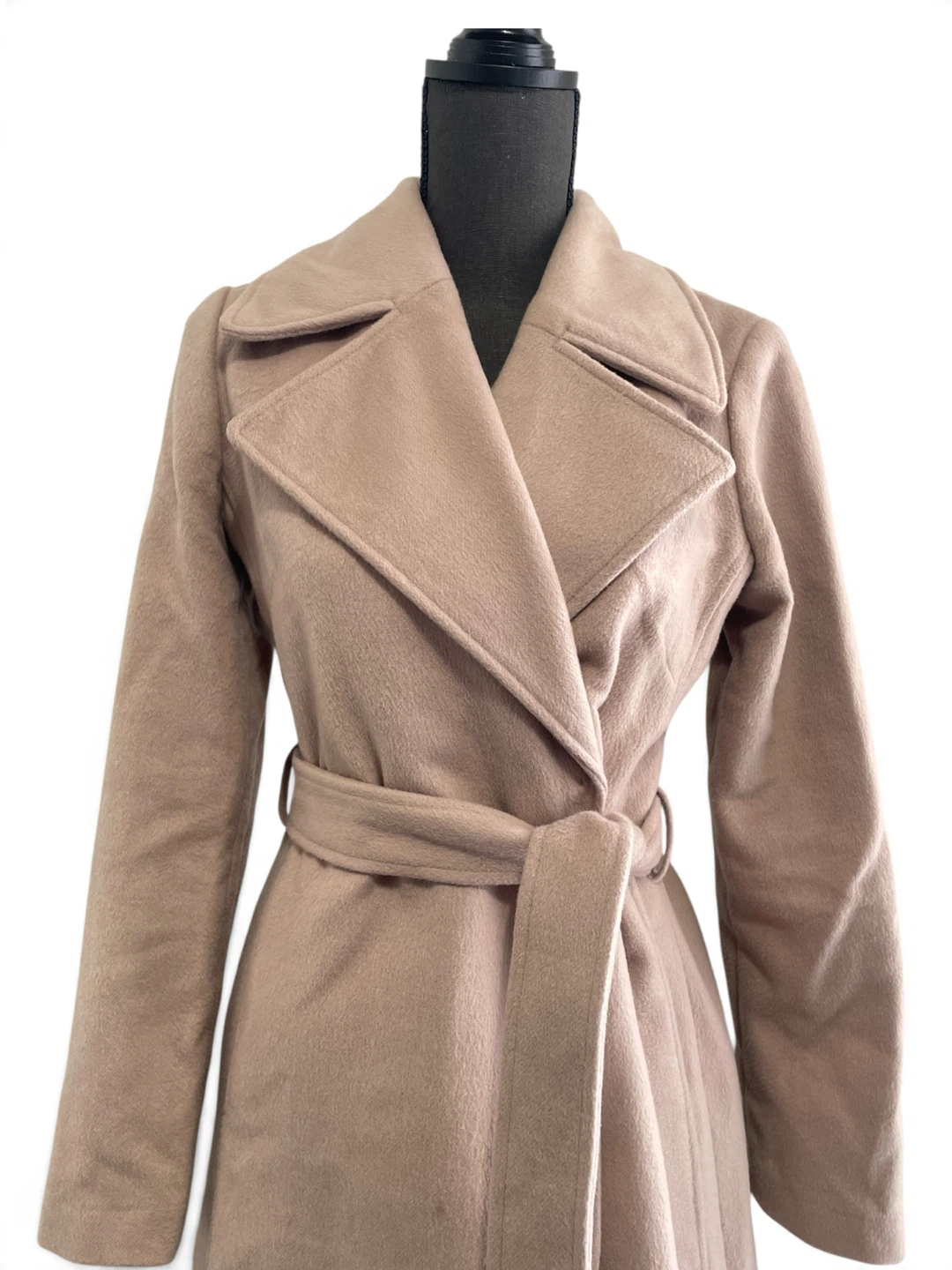 Karl Lagerfeld Paris Wrap Trench Coat with belt size XS - photo 2