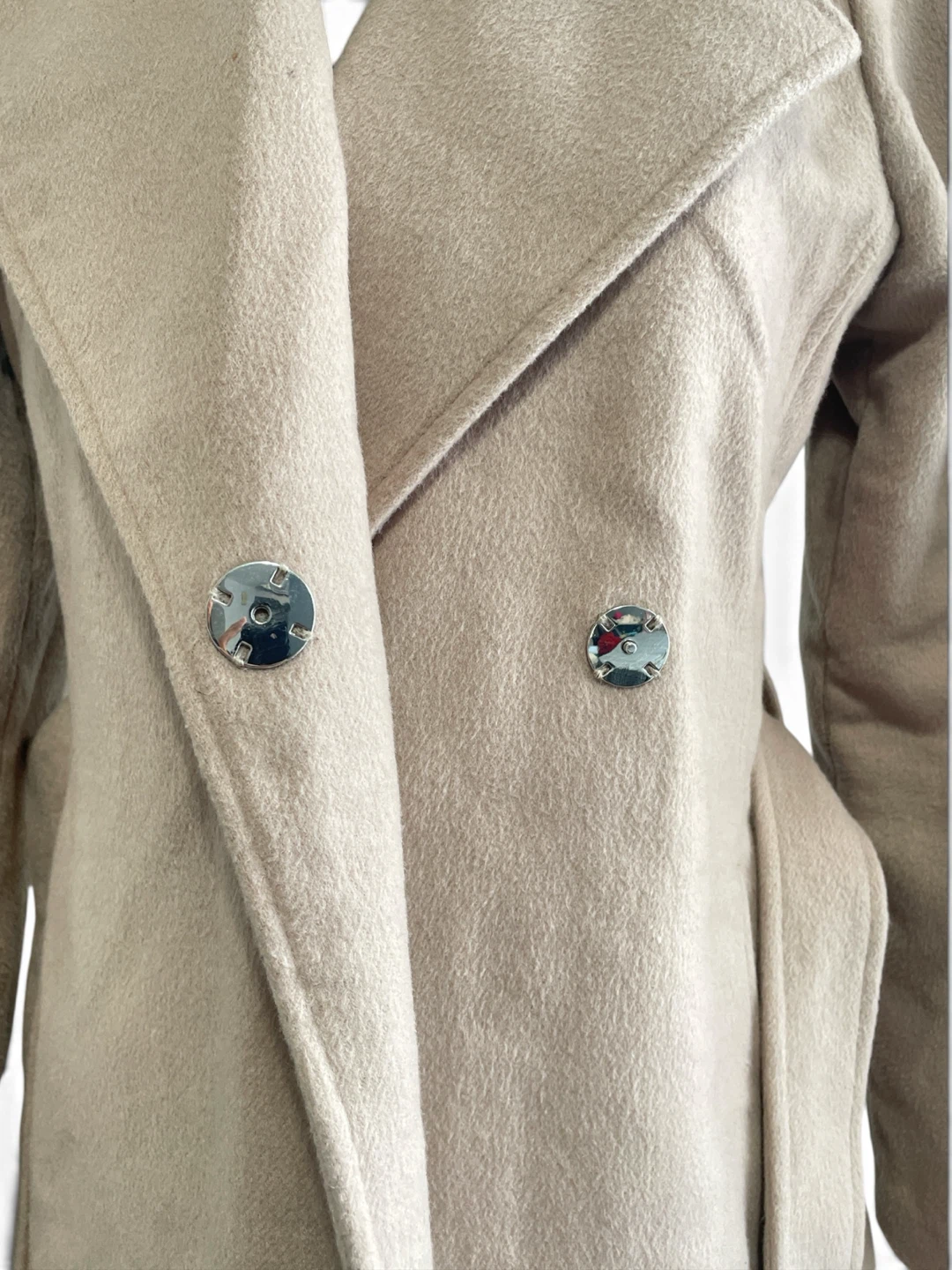 Karl Lagerfeld Paris Wrap Trench Coat with belt size XS - photo 5