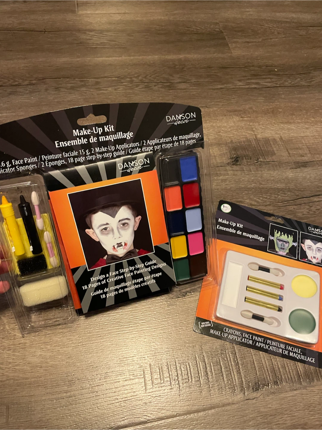 Danson Decor Halloween Make-Up Kits - 2 Pack
