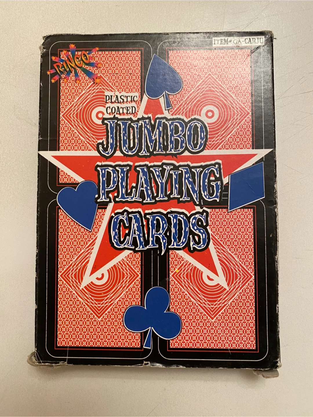 Pack of Jumbo Playing Cards