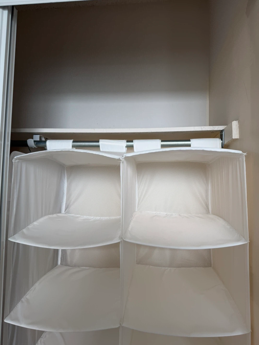 IKEA Hanging Closet Organizers, White - photo 2