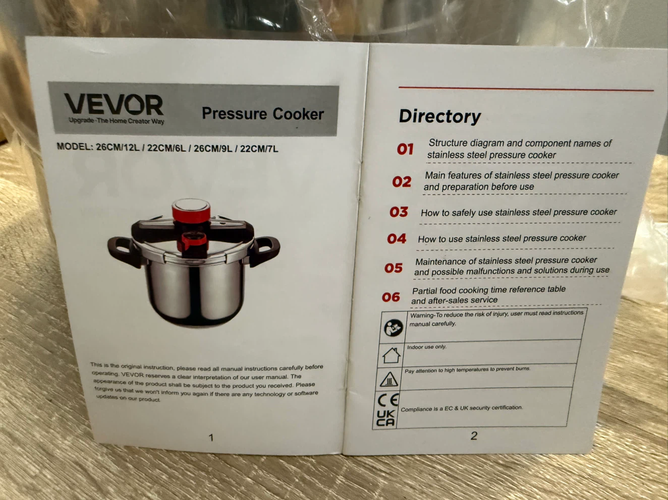 VEVOR Stainless Steel Pressure Cooker - photo 3