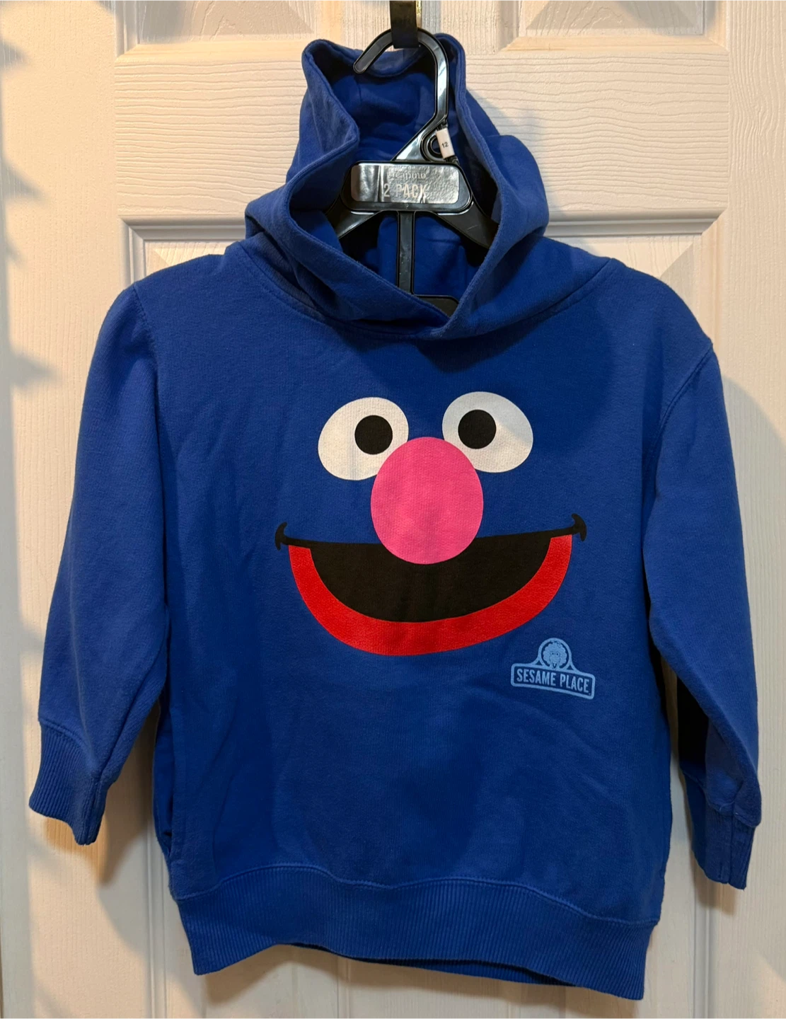 Sesame Place Grover Kids Hoodie size 4